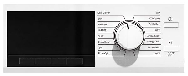 Smad 10Kg portable front loading washing machine with led dispaly screen easy to operate