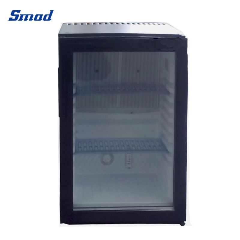 
Smad 60/50L Glass Door Mini Absorption Fridge with 2 LED light