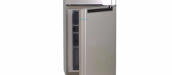 Smad 5.6 Cu. Ft. DC 12V/24V Compressor Solar Refrigerator with Bottom Freezer