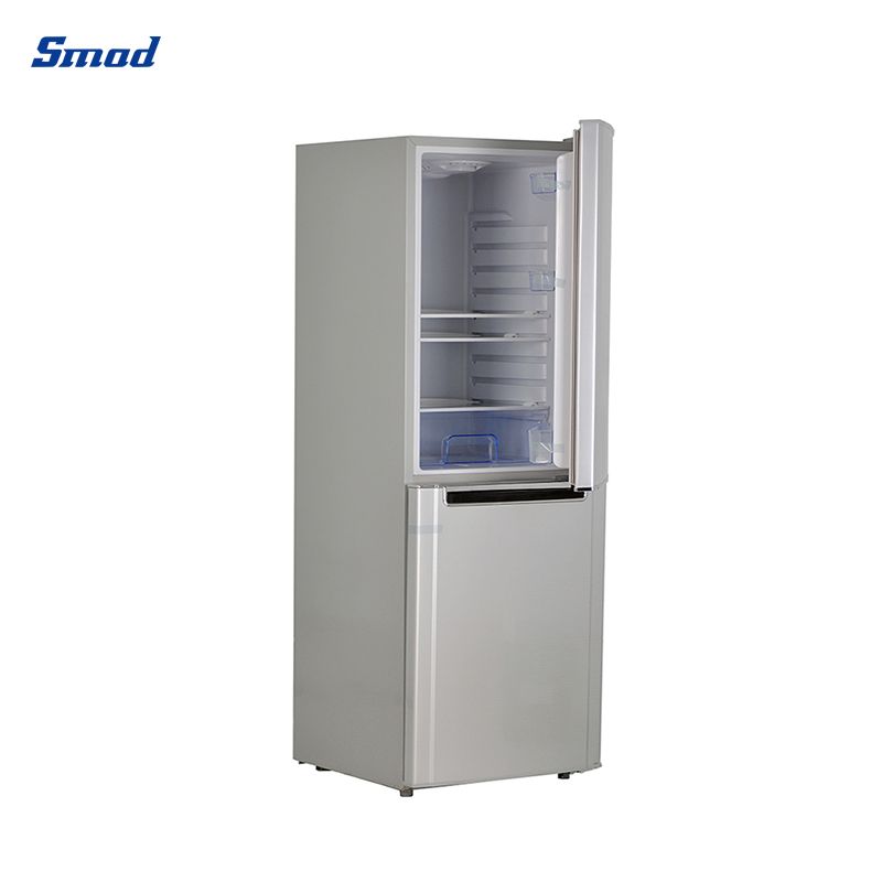 
Smad Solar Compressor Bottom Freezer DC Refrigerator Automatically turns off at low voltage