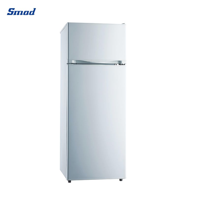 
Smad Solar Powered Double Door Refrigerator with Cabinet lighting lamp