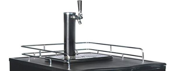 Smad 172L Mechanical Control Compressor Cooling Beer Dispenser with stylish black/chrome tower dispenser