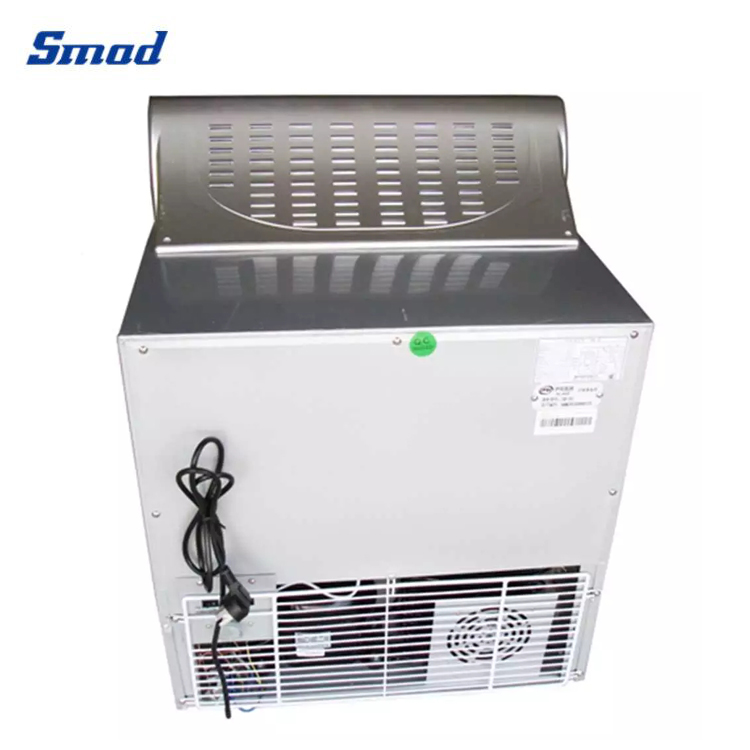 
Smad 55L Small Countertop Ice Cream Display Freezer with Light Box 