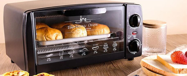 Smad 30L Mini Table Top Toaster Oven warms up quickly and evenly