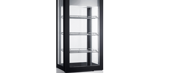 
Smad Glass Door Countertop Display Freezer with ventilated cooling system