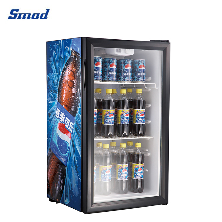
Smad Small Beer Cooler Fridge with 2 Coated wire shelves