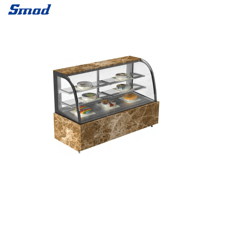
Smad Cake Display Cabinet Case with Ventilated cooling system