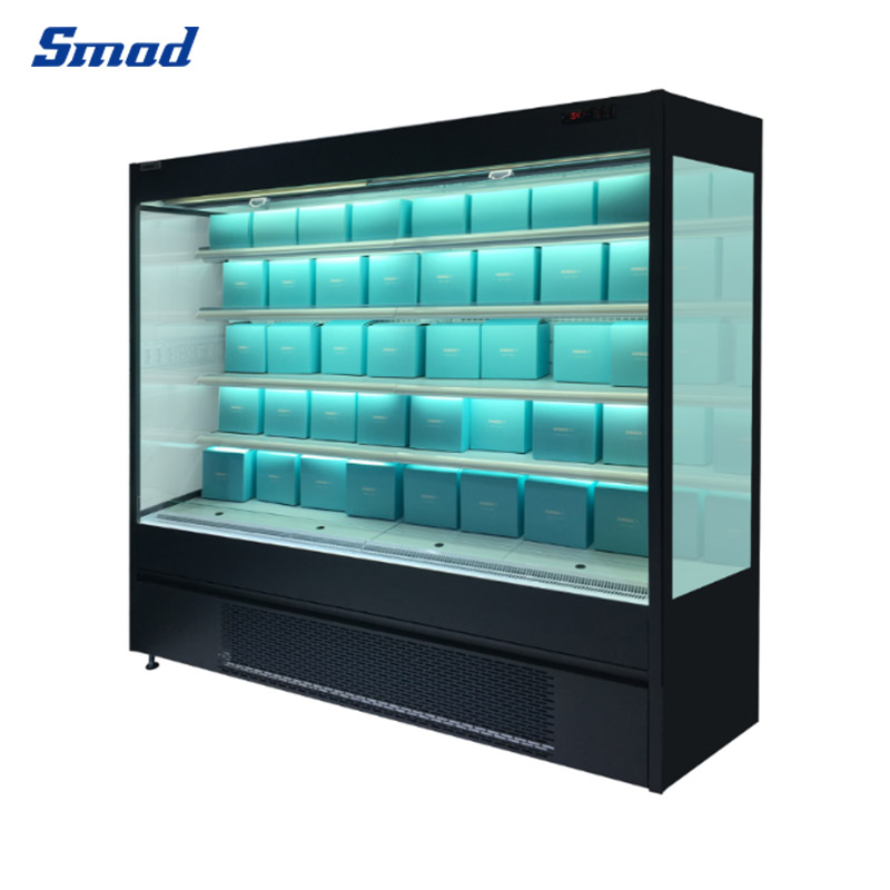 
Smad 920L Upright Multideck Open Display Cooler Better Energy Saving