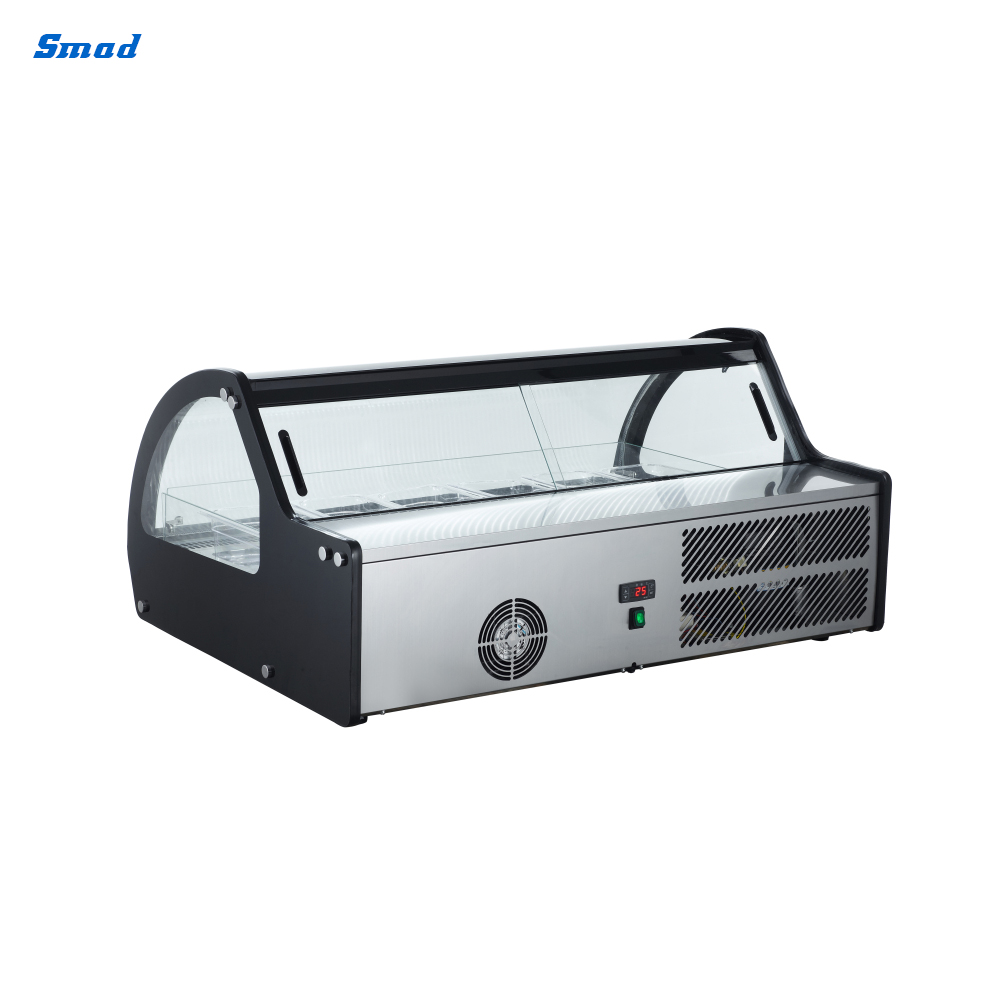 
Smad Ice Cream Dipping Cabinet with Ventilated cooling system
