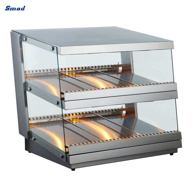 Smad 0.85㎡ Independent Heat Food Display Warmer with Stainless steel exterior