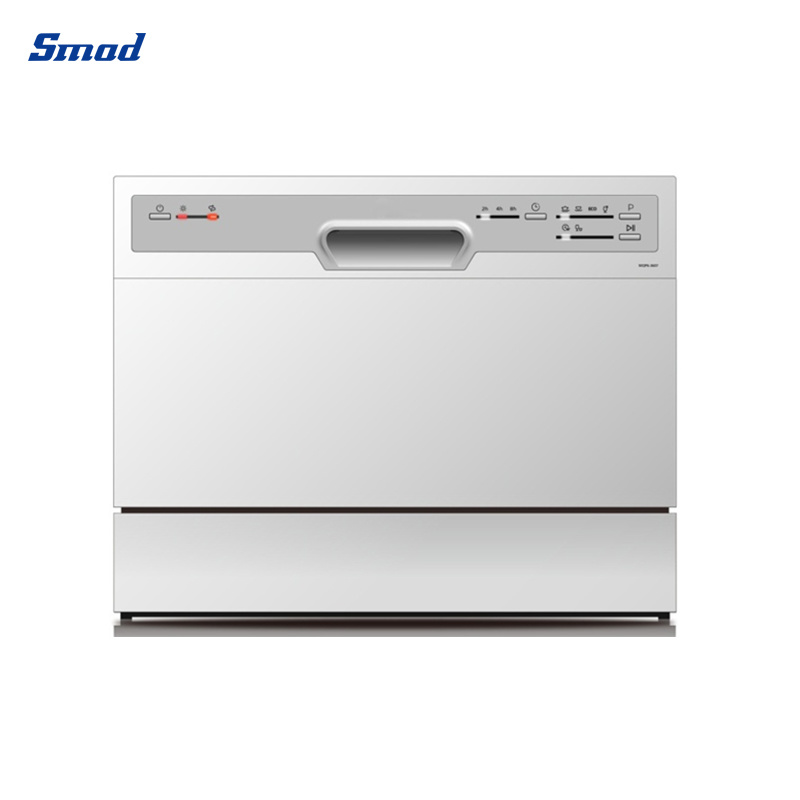 
Smad 6 Sets Countertop Dishwasher with 
