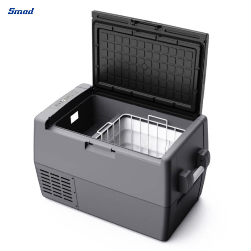
Smad 12V Portable Car Fridge with Extra-Thick Rubber Seals