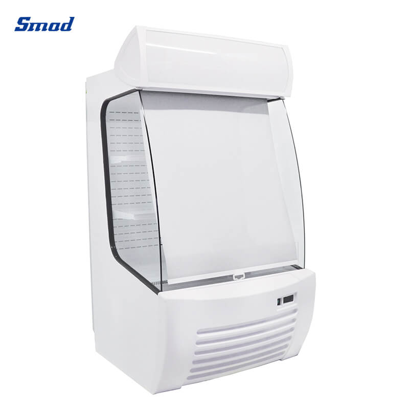 Smad 360L Supermarket Ventilated Cooling Open Chiller with Night Curtain