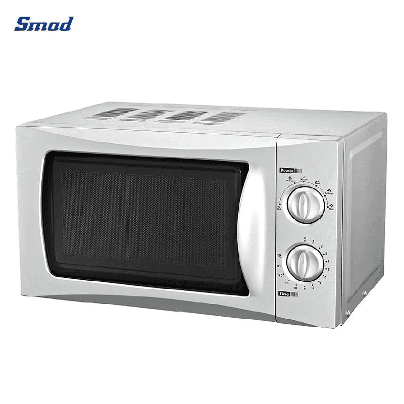 
Smad 20L Mechanical Control Countertop Microwave Oven with Normal glass