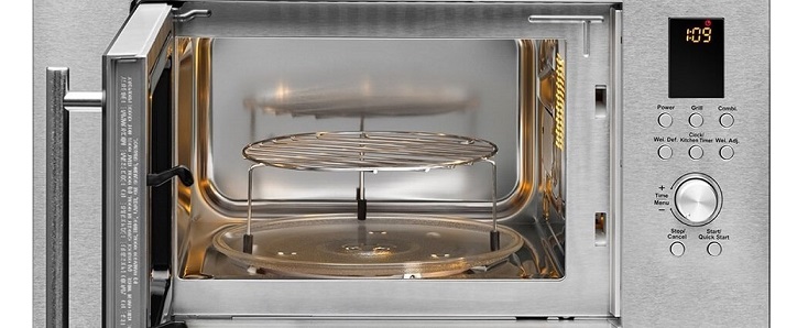 
Smad 20L 700W Stainless Steel Built In Microwave Oven with Stainless steel cavity
