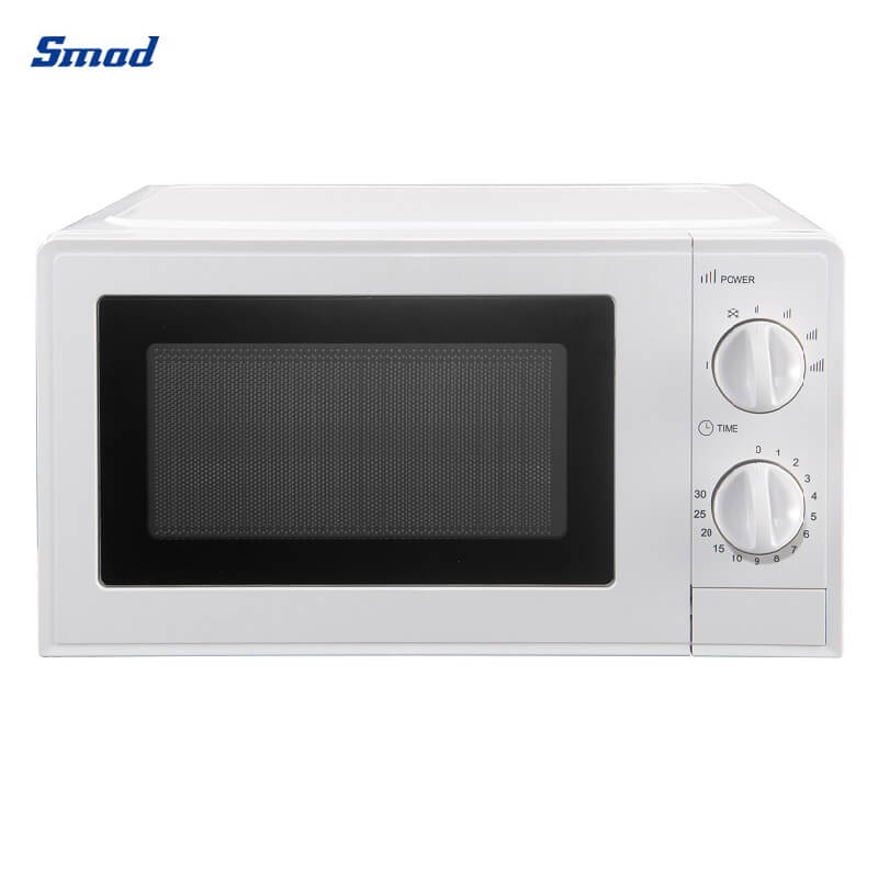 
Smad Black / White Mini Microwave with Plastic door & panel