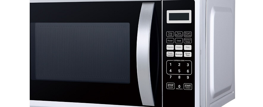 Smad 20 Litre Small Microwave with push handle door
