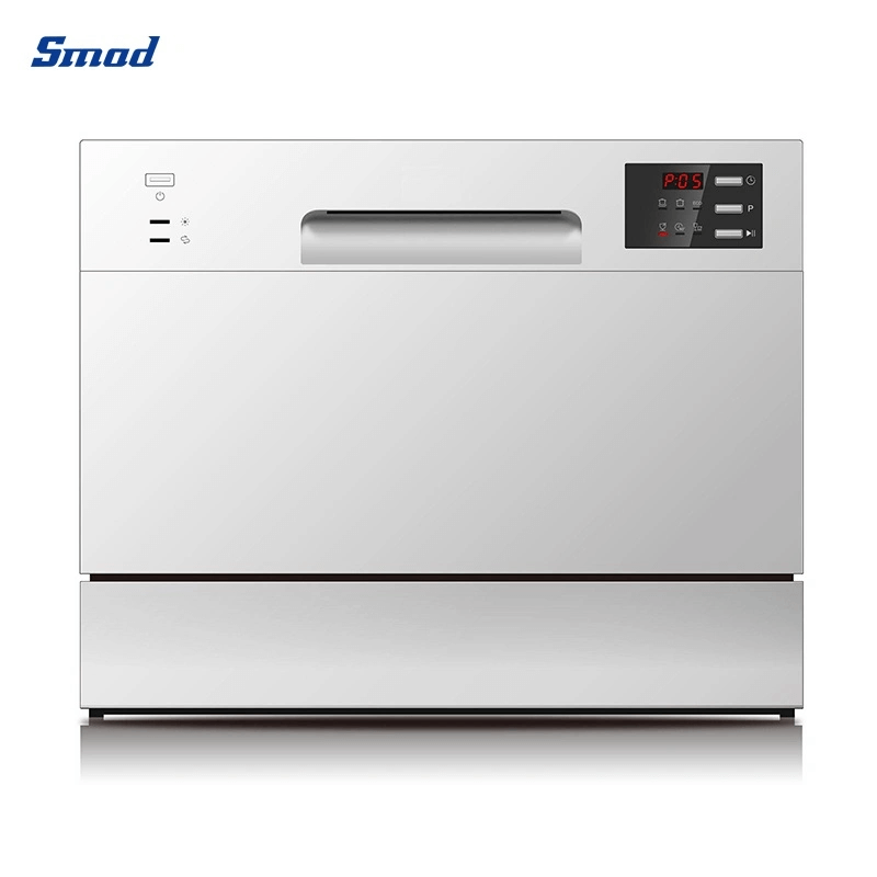
Smad 8 Place Settings Touch Control Countertop Dishwasher with 6 Washing Programs