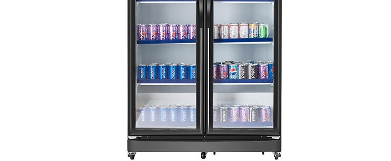 
Smad Glass Door Drink Merchandiser Coolers with Forced air ventilation