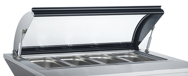 Smad 67L Countertop Ice Cream Display Freezer with optimized display effects