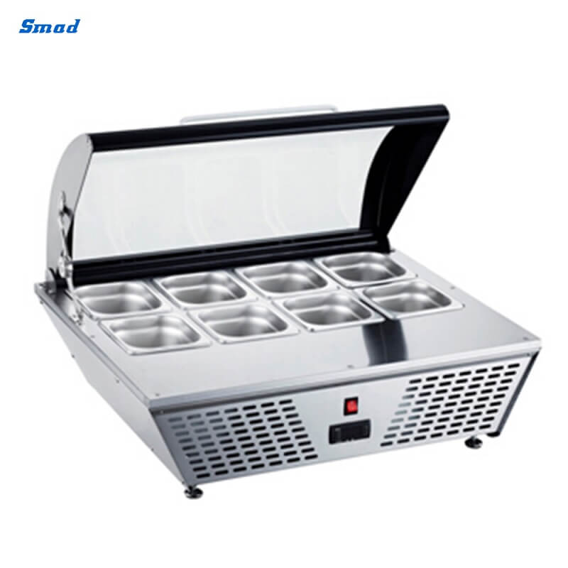 
Smad 67L Countertop Ice Cream Display Freezer with Digital temperature control
