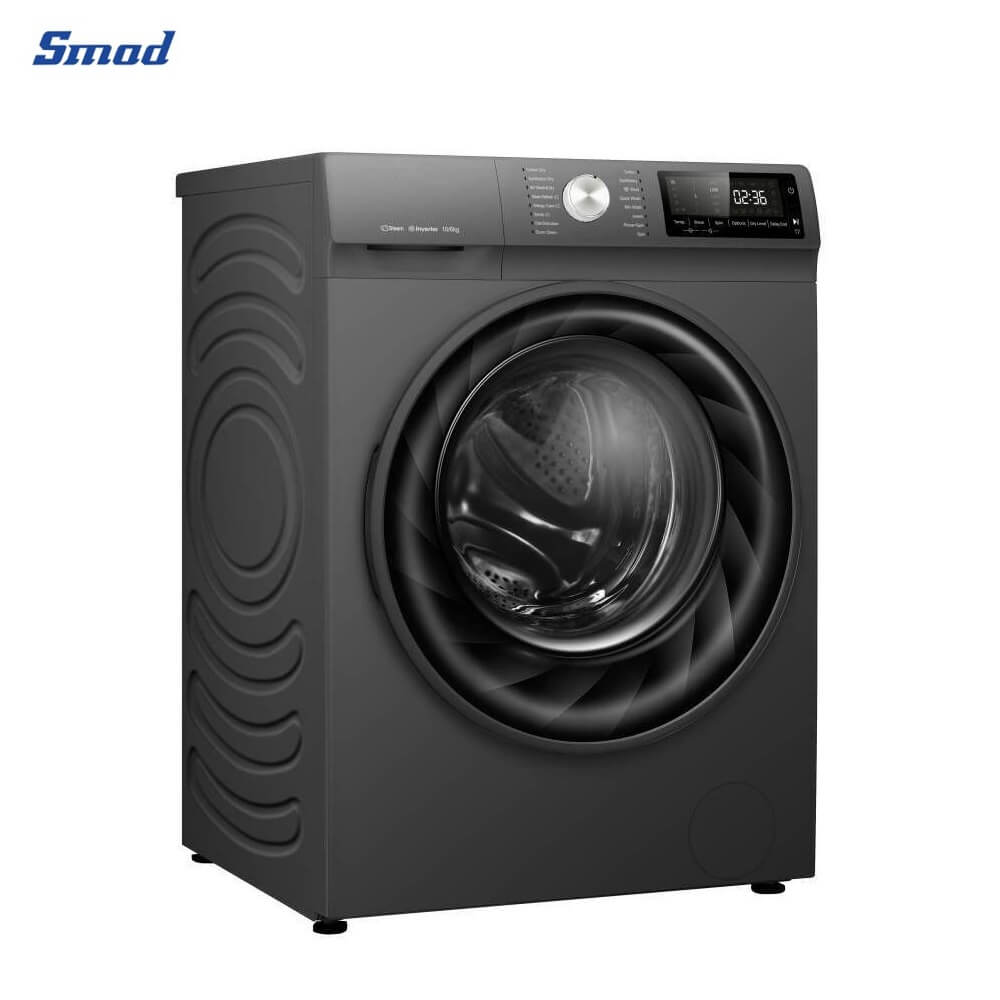 
Smad 12Kg Freestanding Washer and Dryer 2 in 1 with Pause & Add Function