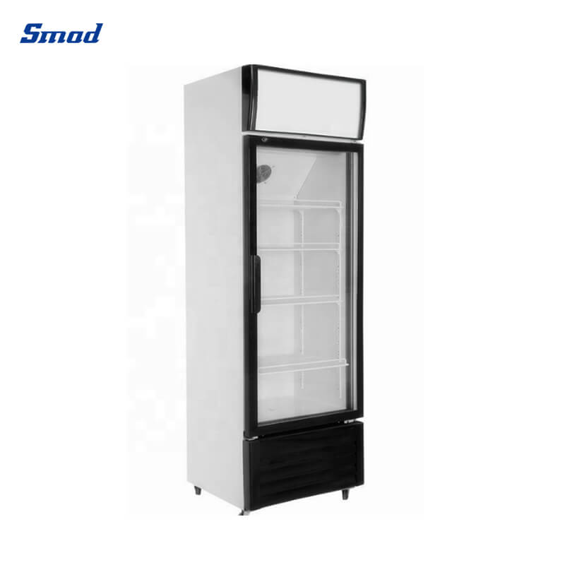 
Smad Drink Display Refrigerator with Double-layer hollow glass