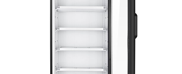 
Smad Glass Door Beverage Cooler Refrigerator with Adjustable Shelves