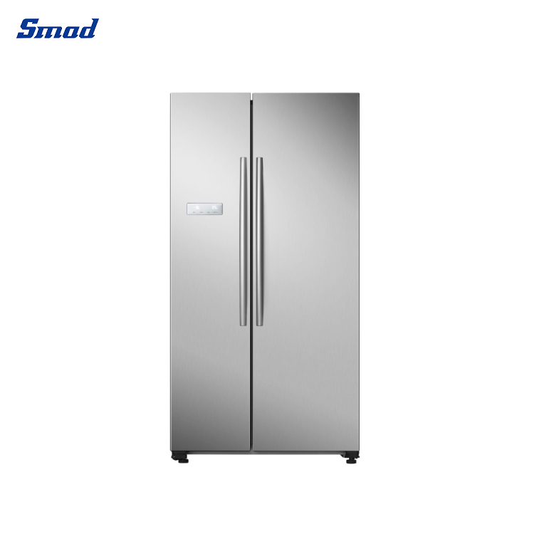 Smad 562L American Style Fridge Freezer with External Metal Handle