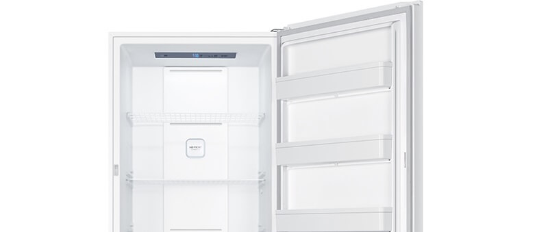 Smad Frost Free Upright Freezer with Special freezer door rack