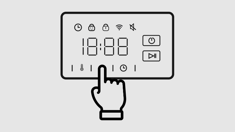 
Smad 9Kg/10Kg Front Load Washing Machine with Touch Control Screen