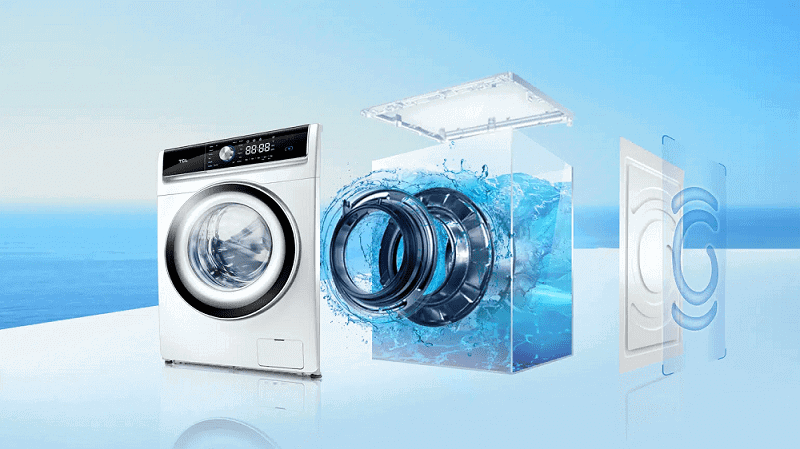 Smad 9Kg/10Kg Front Load Washing Machine with BLDC Inverter Motor