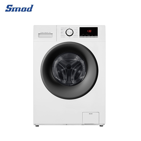 Smad 6~8Kg Front Load Steam Washing Machine with 15 Washing Programs