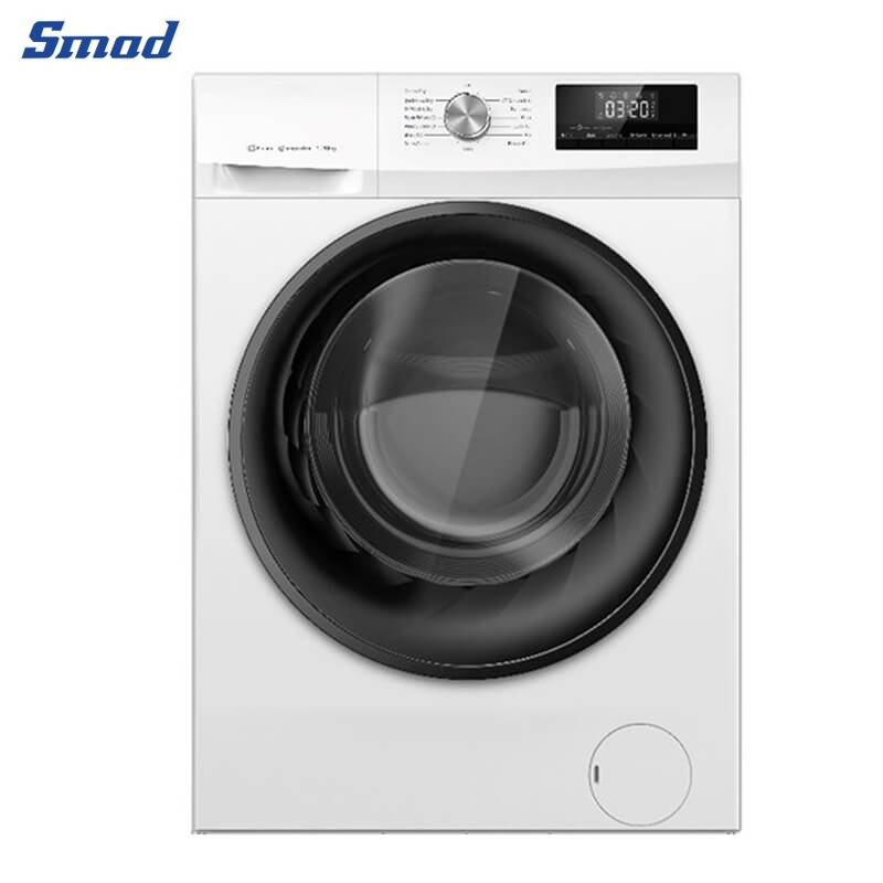 Smad 9/10Kg Front Load Inverter Motor Washing Machine with 15 Washing Programs