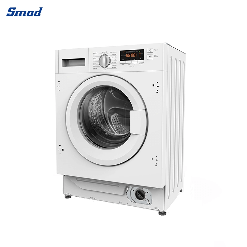 
Smad Integrated 8Kg Front Loader Washing Machine with Super quick wash 
