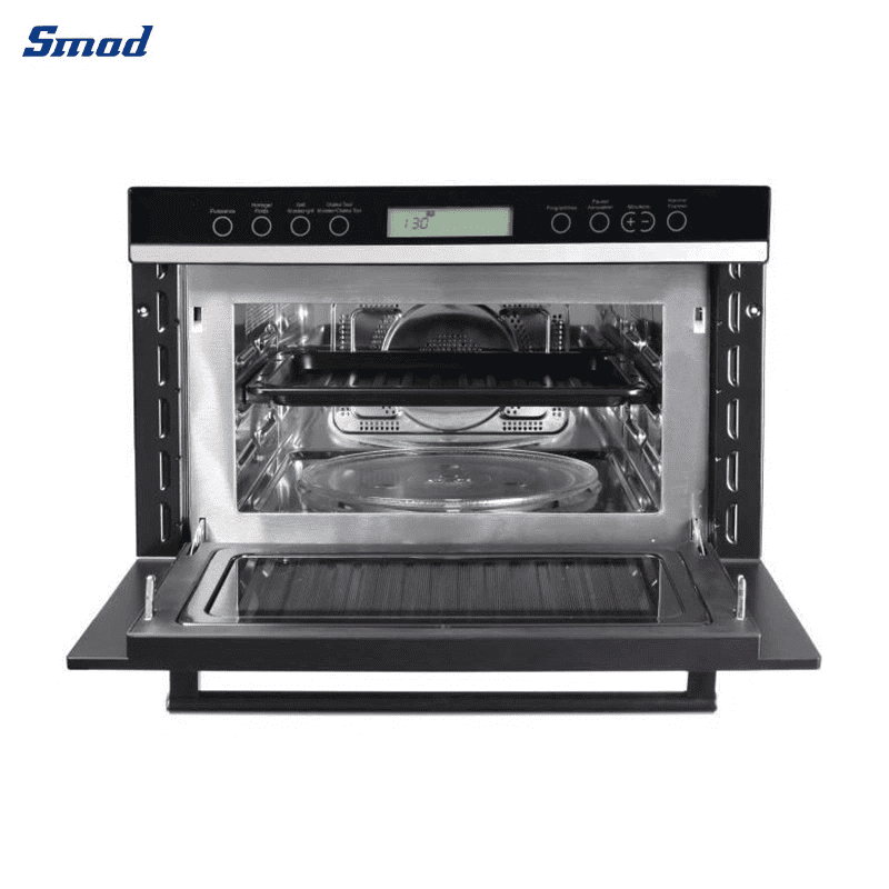 
Smad 1.2 Cu. Ft. Built-In Microwave Convection Oven with Safety Glass Turntable