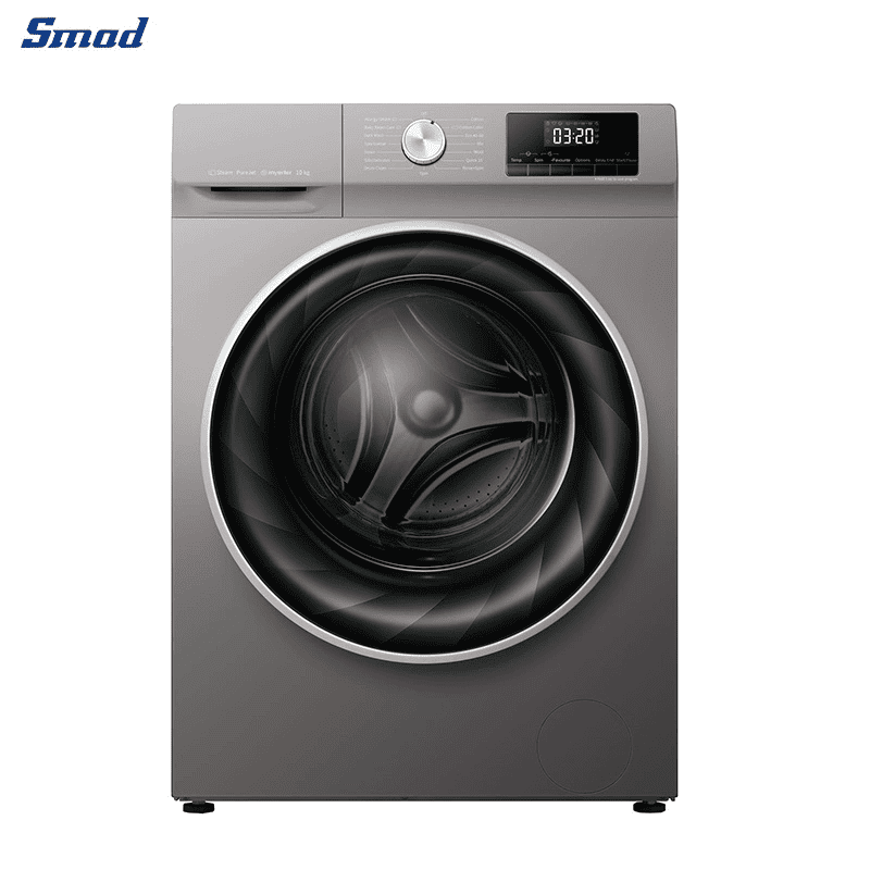 
Smad 10Kg Front Loader Washing Machine with Child Lock Display