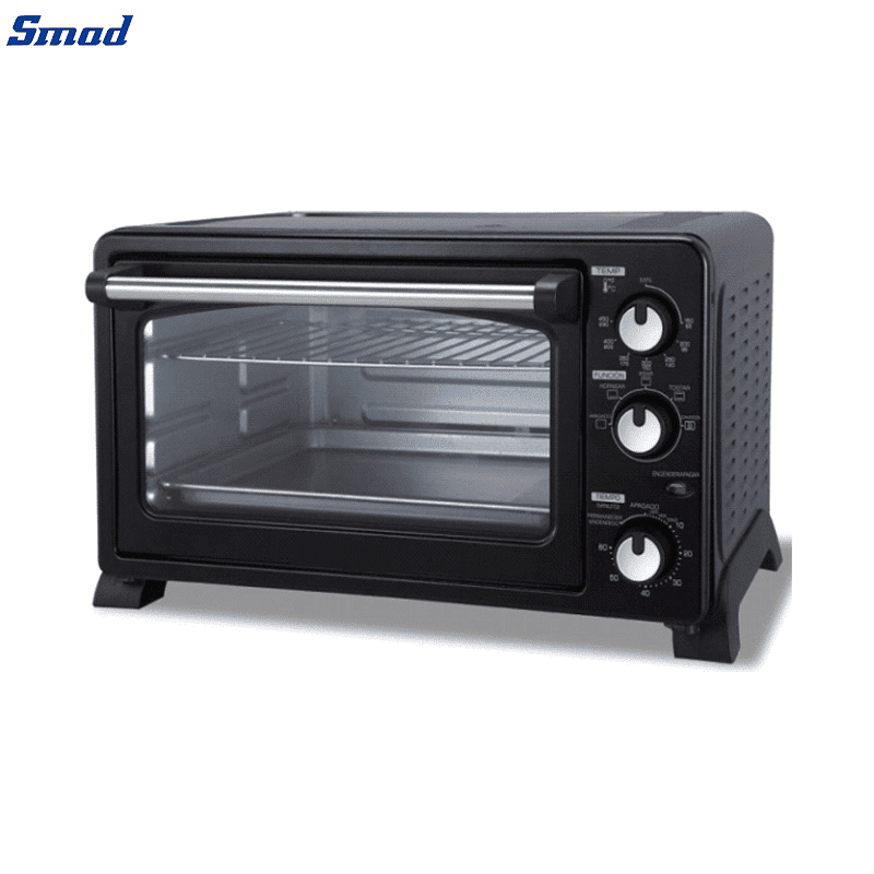 
Smad 30L Mini Table Top Toaster Oven with Power indicator
