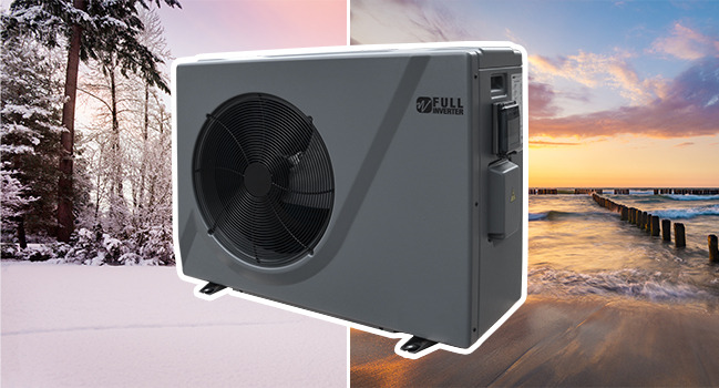
Smad Swimming Pool Heat Pump with Heating & Cooling function