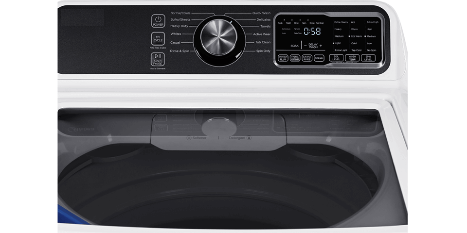 
Smad 4.5 Cu. Ft. Top Load Washer with Soft Close Glass Lid