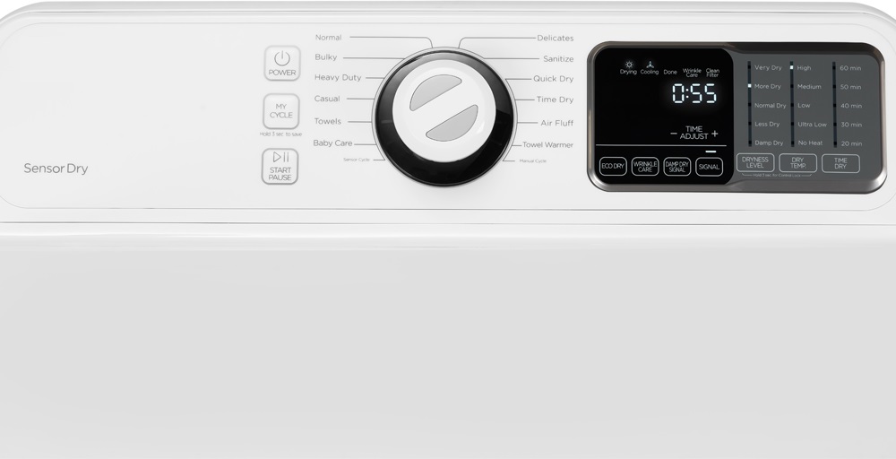 Smad Gas / Electric Condenser Clothes Dryer Machine with 10 Drying Programs