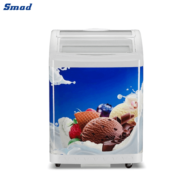 
Smad Portable Ice Cream Freezer with Outside Condenser