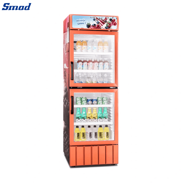 
Smad Upright Drinks Chiller with 2 Wire Shelves