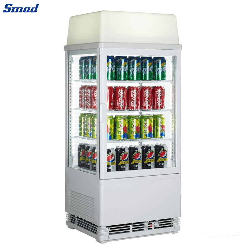 
Smad Coca Cola Refrigerator with Top LED light