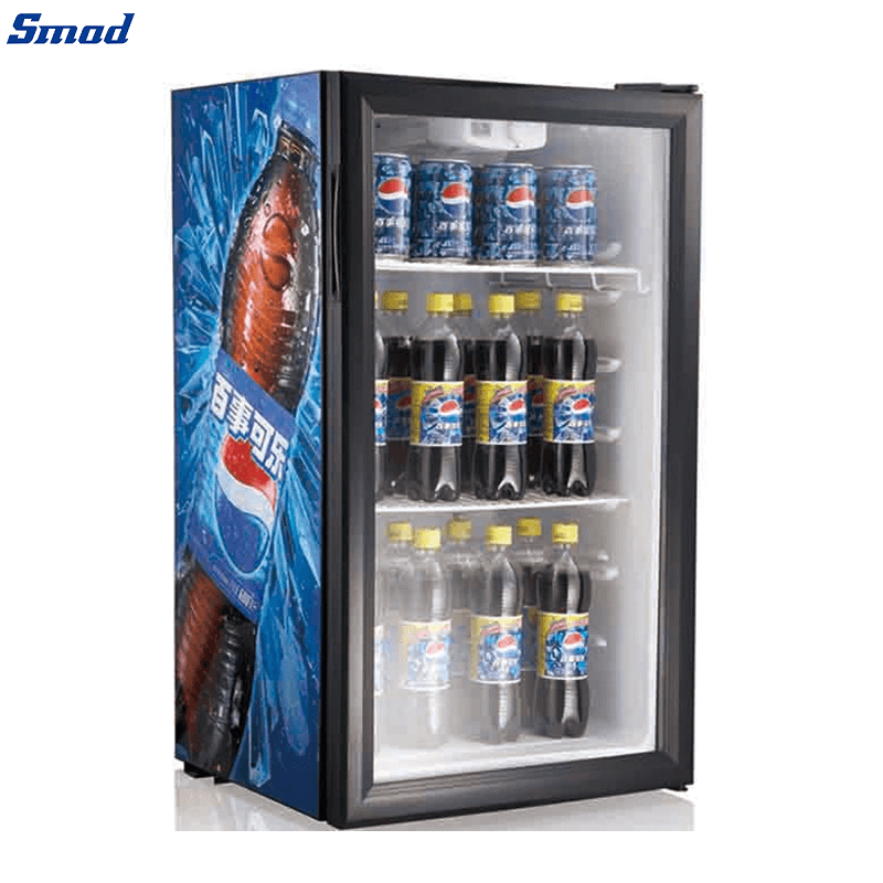 Smad Mini Beer Fridge with Mechanical dial