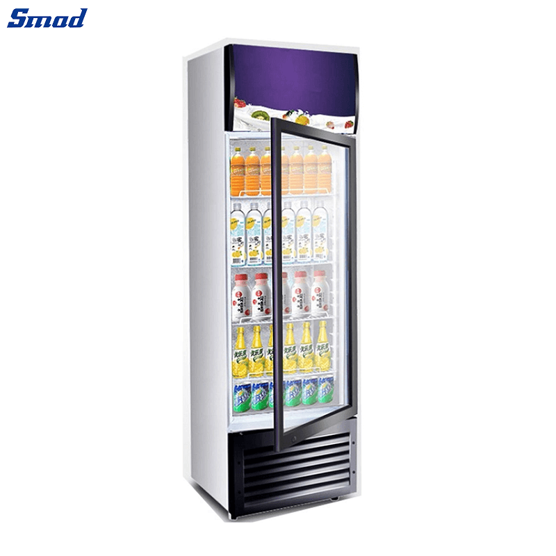 
Smad Display Fridge for Cold Drinks with Condenser motor fan 