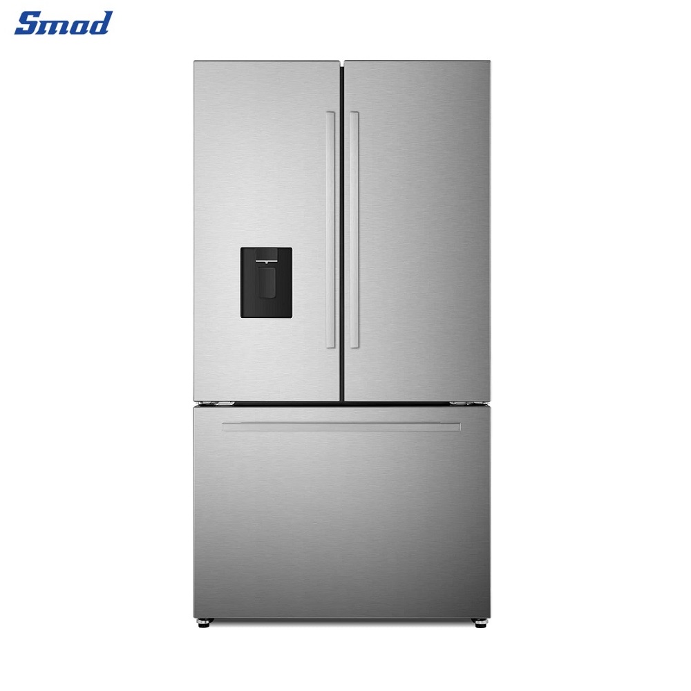 Smad 36 Inch 3 Door French Door Refrigerator with Multi Air Flow System